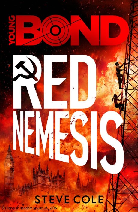 Cover Young Bond boek; Red Nemesis