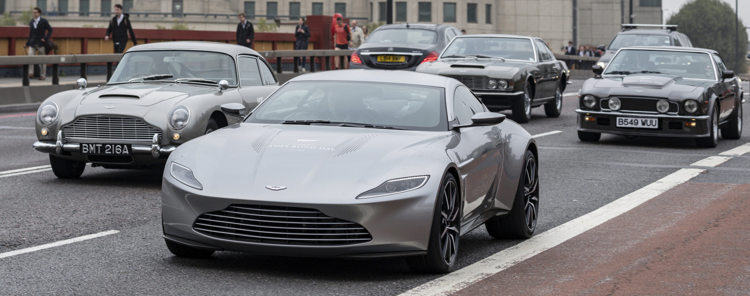 Global JB Day: 007s Aston Martins door Londen