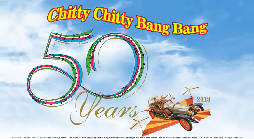 50 jaar Chitty Chitty Bang Bang in Beaulieu