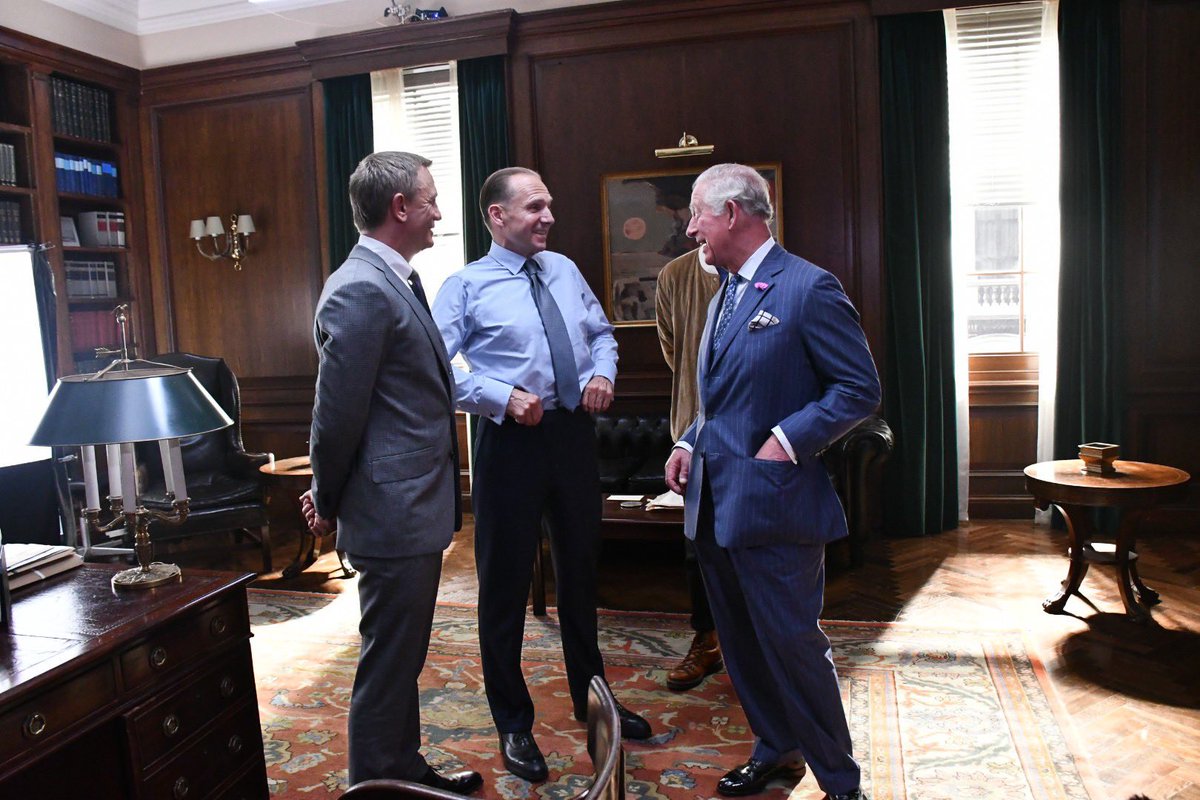 Bond 25: Prins Charles op de set