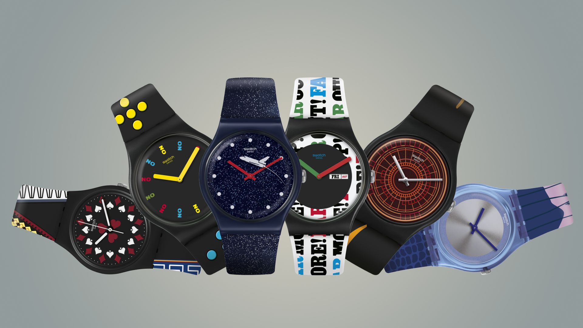 Nieuwe 007 Swatch horloges aangekondigd