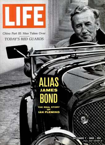 LIFE-magazine met Ian Fleming op de cover