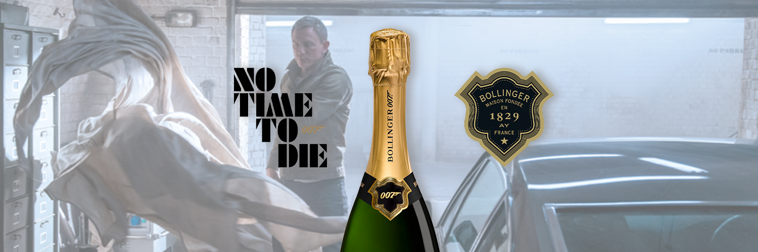 Bollinger komt met gelimiteerde 007-champagne