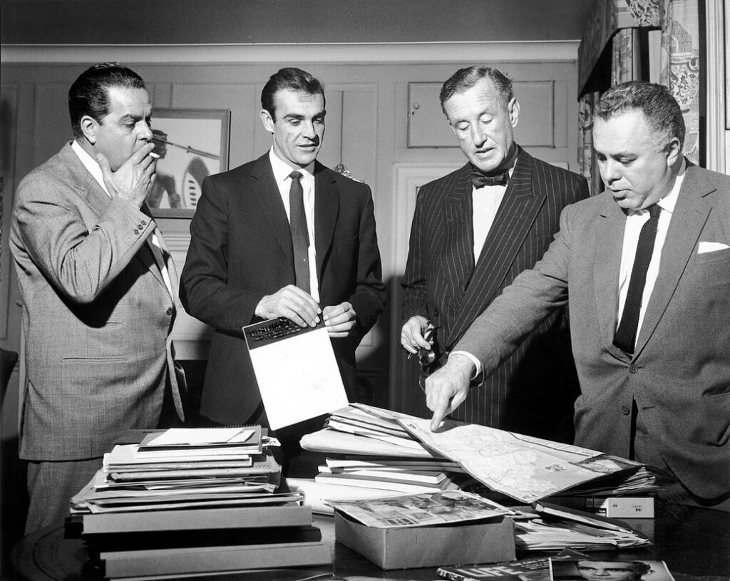 De voorbereidingen van de opnames voor Dr. No.