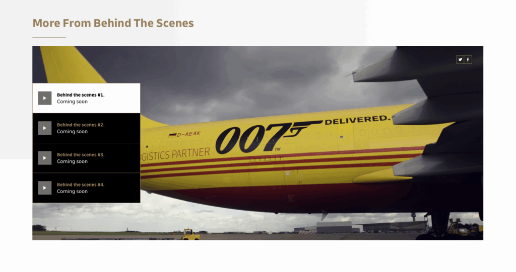De website van DHL